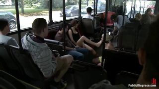 Lesbian Foot Domination in Bus