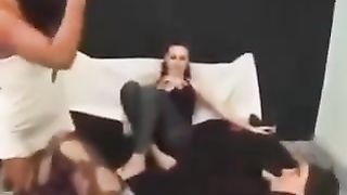 Secretaries love boss feet