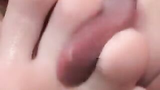 Boss foot licking 2