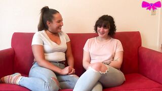 Madison's First Ever Spanking ~ preview ~ otk hand spanking female top ff spanking first time omaha