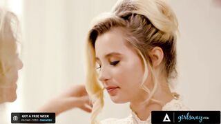 GIRLSWAY Cougar Julia Ann Fucks Bride-To-Be Carolina Sweets