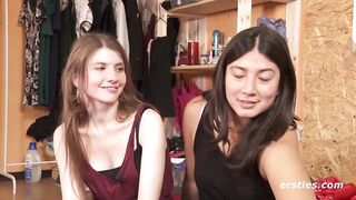 German Girls Fulfill Their Strap-On Fantasies