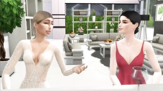 Hailey Seduces Selena, Caught Cheating & Joined In - Celebrity Sex (Sims 4 - Roleplay) - 7DeadlySims