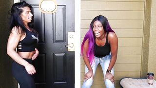 Desperately trying to hold it