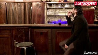 LETSDOEIT - Horny Teen Luna Rival Double Teamed At The Local Bar