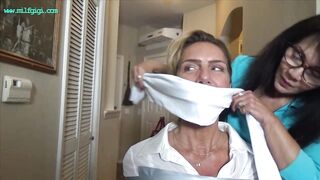 Mikayla is a naughty blonde lady ho gets horny every time she gets tied up