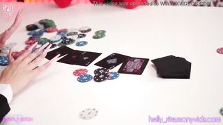 Lesbian sex game: Helly Rite and Purple Bitch Kakegurui cosplay