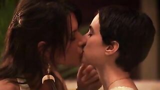 Sarah Shahi - The L Word lesbian sex compilation