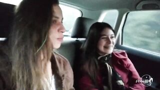 She sucked me at the waterfall after we traveled 12 hours - Vlog #6 - Venusss Model