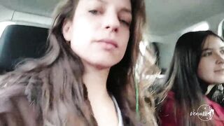 She sucked me at the waterfall after we traveled 12 hours - Vlog #6 - Venusss Model