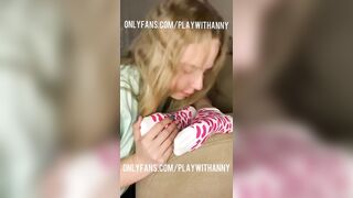 These socks look so sexy on my feet