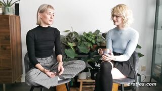 Two Blondes Enjoy Some Vibrating Fun