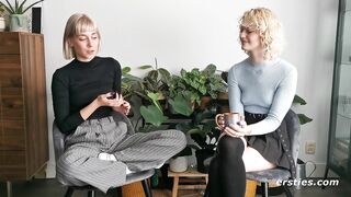 Two Blondes Enjoy Some Vibrating Fun