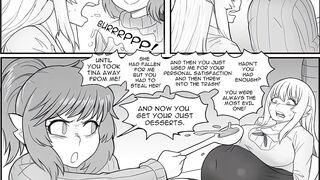 No lunch break Final episode - Weight gain comic