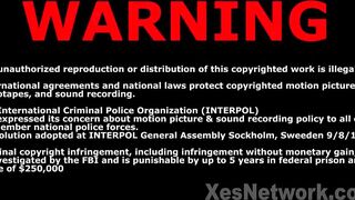 Two Horny College Students in 2 on 1 Ebony Threesome Video