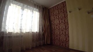 Lesbian with a strapon fucks her sexy girlfriend with a juicy PAWG Homemade fetish with hairy pussy and hairy ass POV