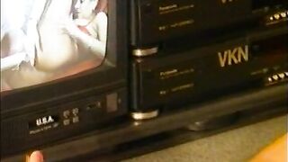 Retro Pornmovie Lesben und Blonde Milf jessy