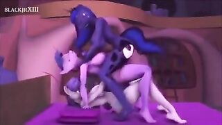 3D Futa Pony Sex #1
