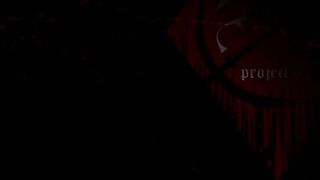 Majkelina Cat with hitachi and strap-on.