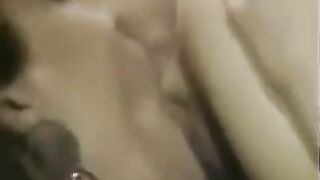 Retro lesbians fingering and licking