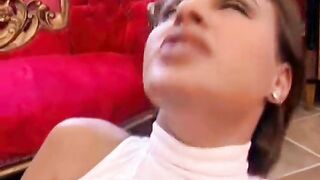 Veronica Vanoza & Misha have a little girl fun