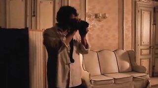 Sensual lesbian threesome