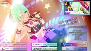 Lesbian hentai orgasm compilation.