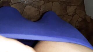 While we were cooking and fucking behind us, peeping neighbor and masturbating - Lesbian Illusion Girls