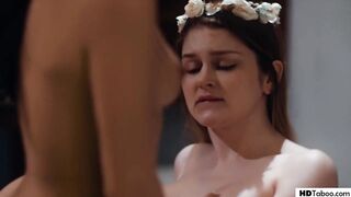 PureTaboo: Hot bride has girl-on-girl sex with the black sheep of the family on PornHD