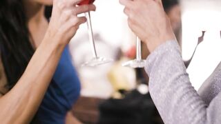 The bride's step mothers