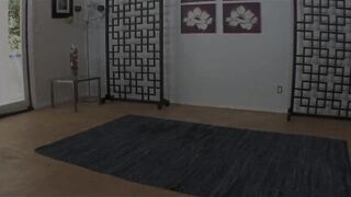 Magdalene St Michaels fucks Zoey Nixon during yoga