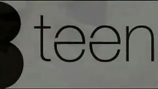 MY18TEENS - 2 lesbian girls with big tits have some fun in the tent outdoor