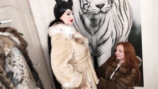 Black Lucifer made me submissive. Fur fetish. Squirting, masturbation, facesitting.