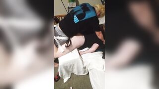 Wife gets rough painal she deserves. Lesbians rough sex
