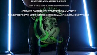 HOT BABE FUCKS PAWG DOGGY STYLE WITH STRAP ON