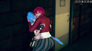 Arcane -- VI x Jinx (Powder) -- League Of Legends -- Honey Select