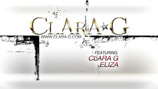 Clara-G and Eliza AKA Candy Strong, girls fucking
