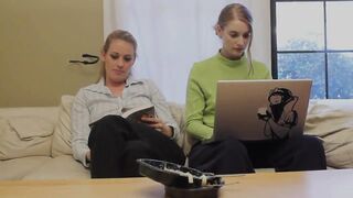 Busty Lily Cade and Tilly are pussy hungry lesbians