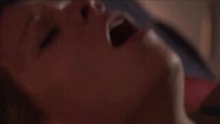 ROXANNE MCKEE lip service TV serie LESBIAN celeb LOU got pussy eaten lesbians pussy licking orgasm