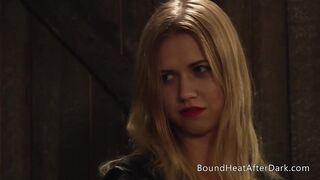 Lesbian Slave In Chains Trained By Merciless Mistress