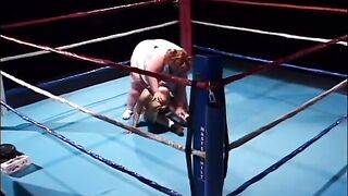 Watch the fat midget and skinny midget fuck each other