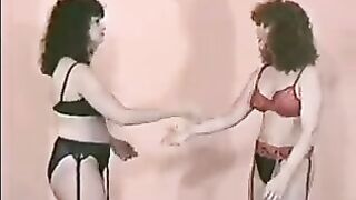 facesitting and smothering catfight at the club