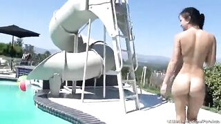 Hot Lesbian Teens In Hot Pussy Lick-off
