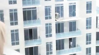 Naughty Allie Horny public sex