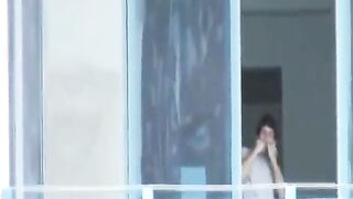 Naughty Allie Horny public sex