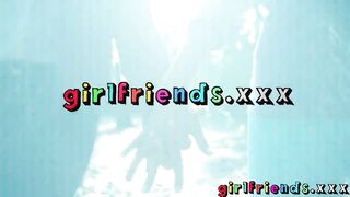 Girlfriends beautiful brunettes romantic sex