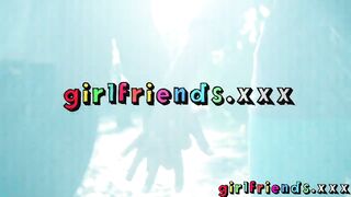 Girlfriends Secret lesbian sex at work