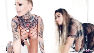 SCOUT69 - GERMAN MILF KADA LOVE PICKUP AND LESBIAN FUCK TEEN LATINA
