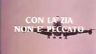 Con la zia non e peccato - Italian vintage