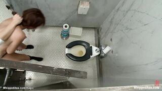Lesbian college anal fuck in toilet (Lea Lexis, Alisha Adams, Lea Lexus)